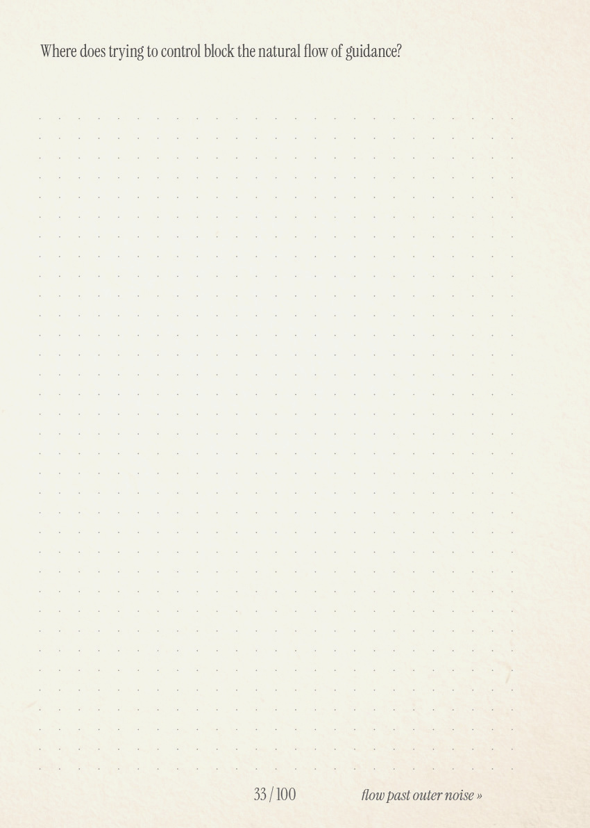 Inner Guidance — interior spread 3