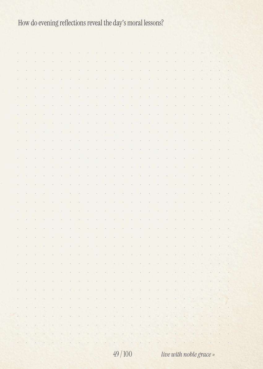 My Virtues — interior spread 3